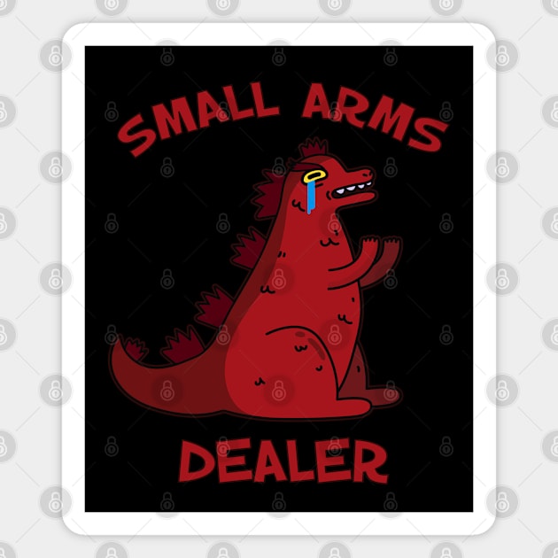 small arms dealer Magnet by hunnydoll